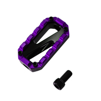 Pédale de changement de vitesse avant personnalisée en alliage CNC coloré de style MX pour moto, antidérapante, pour Touring Sportster 883 Dyna