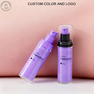 OEM ODM 15ml 30ml 50ml AS PP Airless Pump Bottle Empty Cosmetic Lotion Bottle With Lid - Product Image 3