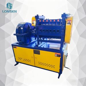 เครื่องยืดเหล็กเส้น Lonsen 14-25 อัตโนมัติ 380V มอเตอร์ 15kW 6 รู พร้อมตัวลดขนาด 400 ใช้งานง่าย - Product Image 1