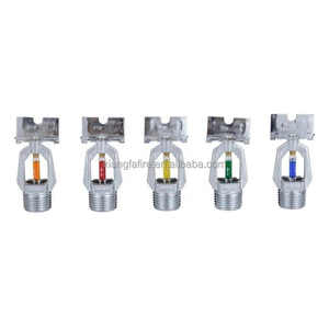 Tête de gicleur d'incendie en laiton de 1/2 pouces à prix compétitif réponse standard globe en verre de 5mm équipement de lutte contre l'incendie flexible - Product Image 4