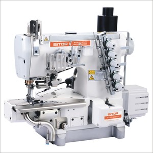 Machine à coudre interlock à cylindre haute vitesse avec coupe-fil gauche, prix usine W600-33ZD-UT - Product Image 1