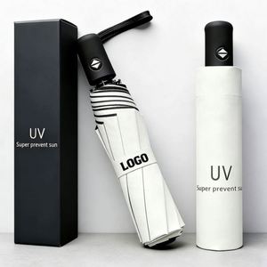 Dual-Use Logo Folding Umbrella <b>Extra</b> <b>Large</b> Sunshade for Sun Rain Protection Promo Business Gift Wholesale - Product Image 1
