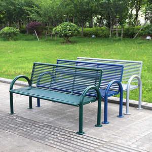 <span class=keywords><strong>OUTU</strong></span> – chaise longue d'extérieur en acier galvanisé, banc de jardin en métal - Product Image 5