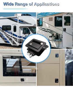 MB418 harga grosir kunci kenop kabinet Panel listrik industri desain unik logam RV Camper kunci pintu masuk - Product Image 6
