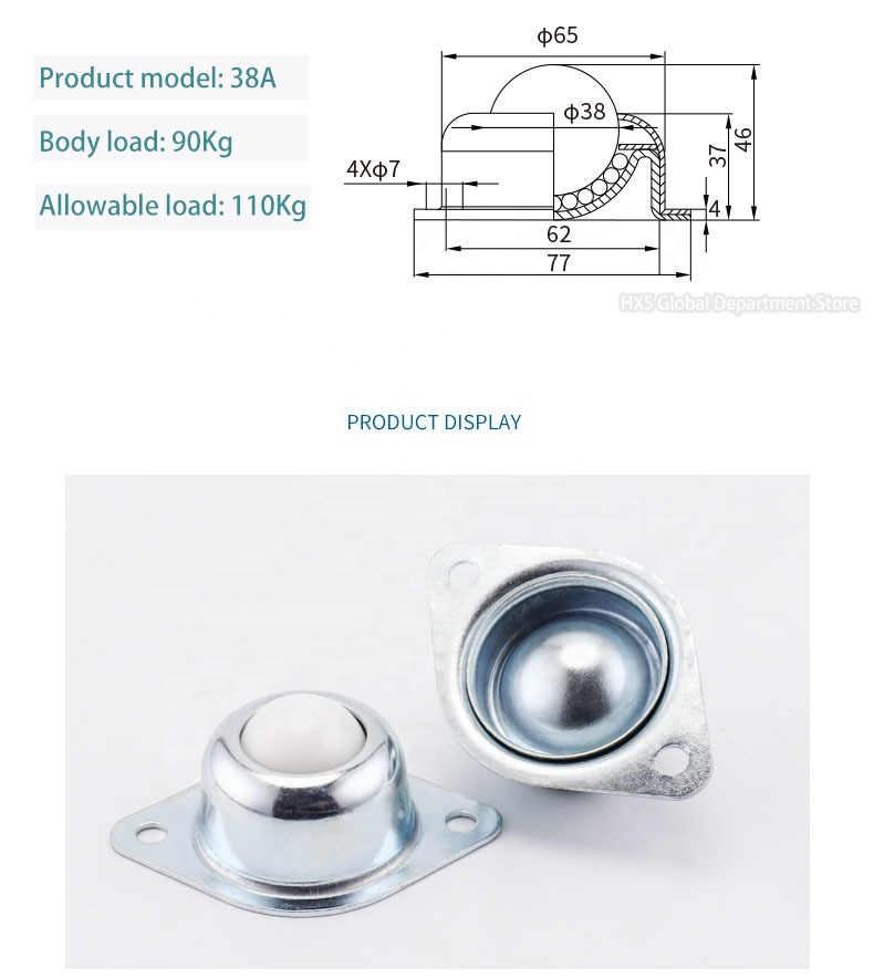 16 Ruote Per Mobili Autoadesive - Rotelle 360° In Nylon E Acciaio Per Spostare Facilmente - Foto 6