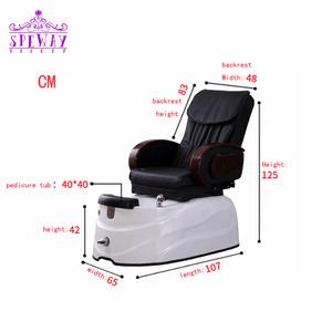 Spa Manucure pédicure chaises spa solon par pédicure pied spa baignoire bassin pédicure chaise saloon chaise - Product Image 3