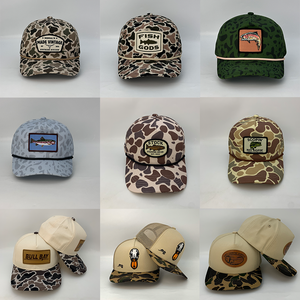 Individuelle Großhandels-Gorras-Caps mit Stickerei, Richardson 935 Patch-Hüte, unifarbene Duck-Camo Richardson 112 Trucker-Hüte und Kappen - Product Image 3