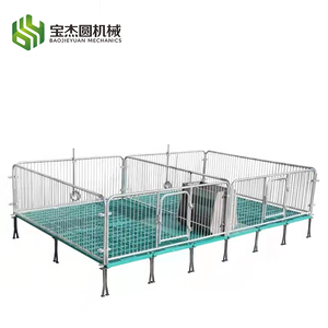 Trung Quốc Nhà sản xuất nhà máy Outlet 2022 chăn nuôi bút nhựa lath tầng lồng cai sữa Crate chăn nuôi bút lợn thiết bị - Product Image 6