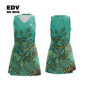 Robe d'uniforme de netball personnalisée PURE pour femmes et filles, robe de tennis respirante, uniformes de netball sur mesure pour femmes - Product Image 2