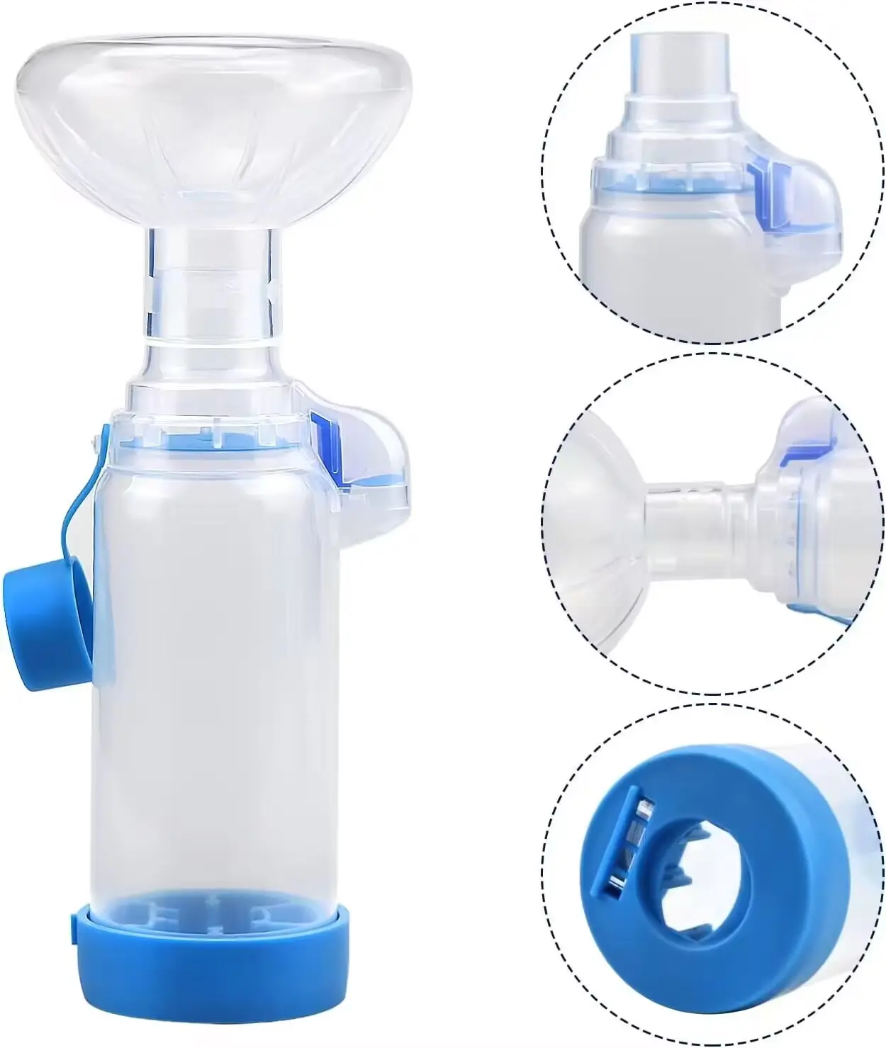 portable medical supplies nasal steam asthma inhaler bottle aerochamber