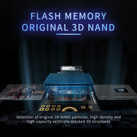 LEVOFAST SSD PCIe 4TB Kecepatan Tinggi dengan Logo Kustom dan Port Ekspansi SATA, Drive Solid State Internal untuk Laptop