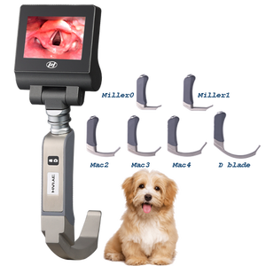 Videolaringoscopio Veterinario Reutilizable HYHJ-KC 70 Grados, Endoscopio ORL para Intubación en Anestesia Animal, Equipo de Imagenología Médica - Product Image 2