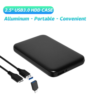 USB 3.0 HDD 2.5 Inch Aluminum Portable <strong>External</strong> Storage Case <strong>Hard</strong> <strong>Disk</strong> SATA Drive SSD Enclosure High Speed Transmission - Product Image 2
