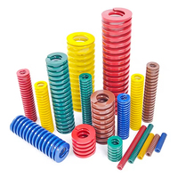 Ressorts de compression en acier allié de haute qualité, norme JIS/ISO, rectangulaires, taille personnalisable, service OEM, vente en gros, ressorts industriels en spirale