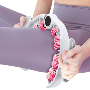 GORDON OEM Yoga Massage Roller Avec 14 Rouleaux Anti-<span class=keywords><strong>Cellulite</strong></span> Leg Slimming Sport Massager pour Fesses <span class=keywords><strong>Exercice</strong></span> & Relaxation - Product Image 6