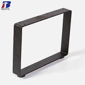 बेलिबेस्ट फर्नीचर सोफा लेग आपूर्तिकर्ता औद्योगिक कास्ट आयरन स्टील फ्रेम डेस्क ऑफिस फीट उच्च अंत फर्नीचर धातु टेबल पैर - Product Image 6