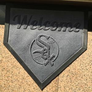 Tapis de porte d'extérieur personnalisés pour le baseball, plaque de base de baseball, bienvenue - Product Image 6
