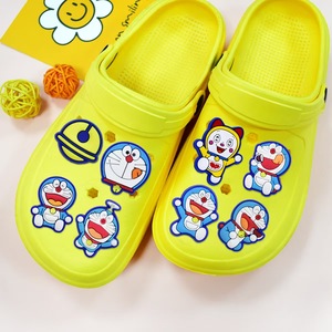 Breloques de <span class=keywords><strong>chaussures</strong></span> en PVC Doraemon en gros pour la décoration de sabots et sandales, accessoires de <span class=keywords><strong>chaussures</strong></span> pour enfants, cadeaux - Product Image 2
