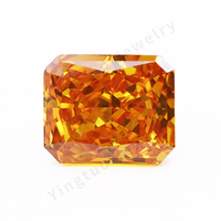 Yingtuo Gems 5A + Glace Pilée CZ Haute Qualité Fleur De Glace Cubique Zircone Pour Bijoux En Or Octogone Diamant À Haute Teneur En Carbone
