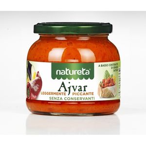 Mermelada de Tomate Ajvar con Pimienta Natureta, Conserva Senzxa, 540g x 6 Unidades, Empaquetado por Natureta - Product Image 1