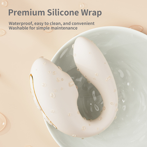 Estimulador de clítoris con Control remoto en forma de <span class=keywords><strong>C</strong></span>, juguetes para adultos para mujer, 10 modos de vibración, punto G, masajeador de pezones portátil de doble Motor - Product Image 5