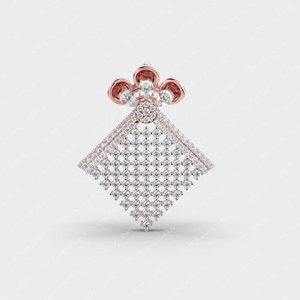 IGI Certified Falling Stars Diamond Pendant Natural y Lab Grown Fine Pendants & Charms - Product Image 3