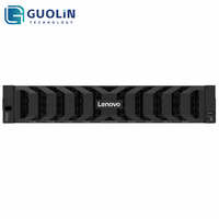 Almacenamiento Unificado NVMe All-Flash Lenovo ThinkSystem DM3200F 2U de 12 Bahías SFF SAN NAS para Empresas, Virtualización de Bases de Datos