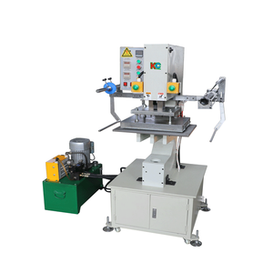 Automatic Hydraulic Hot Stamping Machine New for <b>Leather</b> Letterpress for Hot Stamping Shopping Bags Crates Plastics Boxes - Product Image 3