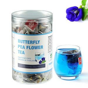 Thé aux fleurs <span class=keywords><strong>de</strong></span> pois papillon avec 10 sachets <span class=keywords><strong>de</strong></span> thé CADEAUX pour la famille Thé aux herbes <span class=keywords><strong>à</strong></span> <span class=keywords><strong>base</strong></span> <span class=keywords><strong>de</strong></span> fleurs super antioxydant - Product Image 2