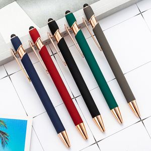 Custom Logo Aluminum for Promotional Ballpoint <b>Pen</b> and Offer Stylus Option - Product Image 1