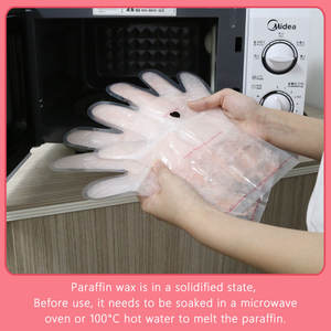 Mascarilla de manos <span class=keywords><strong>para</strong></span> manicura de calor rápido y cera de <span class=keywords><strong>parafina</strong></span>, guantes hidratantes <span class=keywords><strong>para</strong></span> Spa en casa, venta al por mayor - Product Image 4