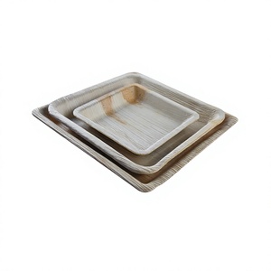 Assiette carrée en papier jetable 10 x 10 pouces pour spaghetti et salade, idéale pour la restauration - Product Image 5