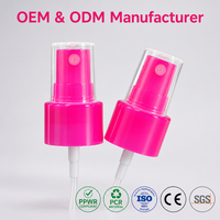 Pompe pulvérisatrice à brume fine colorée OEM ODM pour flacon 20/410 24/410 28/410 Dose 0,14 ml/t Conforme à PPWR