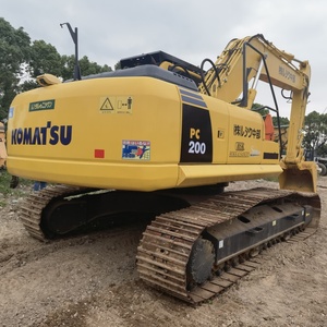 Excavadora Komatsu usada de gran demanda, excavadora de segunda mano japonesa PC200 PC220 para ingeniería civil en stock - Product Image 4