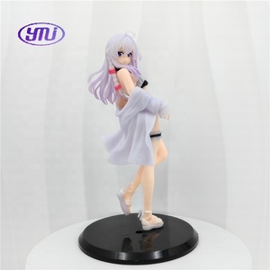 Nuevo Majo no Tabitabi <span class=keywords><strong>Elaina</strong></span> traje de baño <span class=keywords><strong>Elaina</strong></span> figura modelo para escritorio PC funda decoración al por mayor - Product Image 1