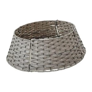 Venta al por mayor de fábrica: Collar de ratán para árbol de Navidad, falda para árbol de Navidad, decoraciones navideñas - Product Image 5
