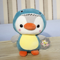 Abeille pingouin Animal en peluche doux jouet mignon Kawaii Nylon poupée pour enfants cadeau
