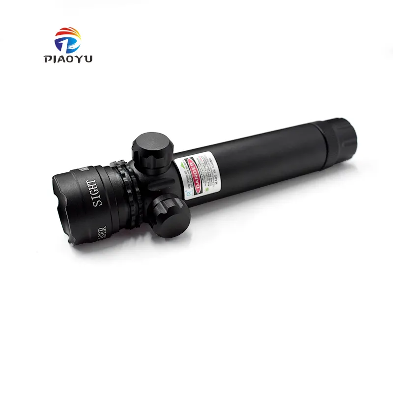 Piuyu High Power Tactical Green Dot Laser Scope Remote Adjustable Focus Stand Hunting Accessories with Collimator