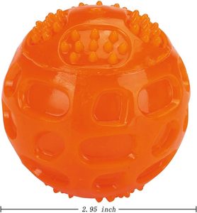 Balle de jeu interactive classique ETPU pour chien, écologique, haute élasticité, résistante aux morsures, pour les dents, flottante, sans danger pour l'eau - Product Image 1