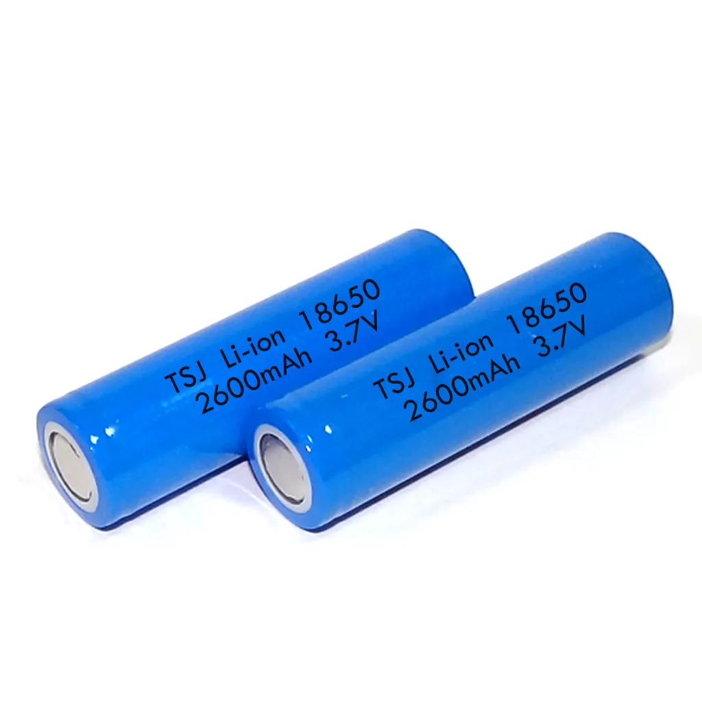 Hotsale 3,7 V Li-Ionen 18650 batterie 2600 mAh INR wiederaufladbarer lithium-ionen-polymer-batteriepack lifepo4 batterie