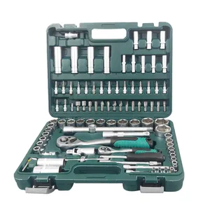 Factory Direct Supply 94 Piece Socket Set Auto Repair Set Tool Quick Ratchet Wrench Socket Hardware Tool