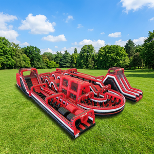 Parcours d'obstacles gonflable en forme de M pour enfants WINSUN, jeux gonflables pour le dédouanement - Product Image 1