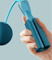 Corde à sauter sans fil en PP avec fil d'acier épaissi et grosse boule pour l'entraînement et l'exercice physique des enfants