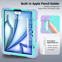 Étui de tablette robuste avec support rotatif, nouveau design, pour iPad A16 11e/10e génération 2025/2022, vente en gros