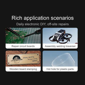 Protap Fer à souder portable 72W Contrôle de la température de la soudure électrique Chauffage rapide Fer à souder de type C avec CE ROHS - Product Image 6