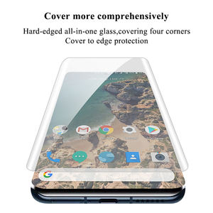 गुगल पिक्सेल 8 के लिए उच्च स्पष्ट पूर्ण पारदर्शी टेम्पर्ड ग्लास स्क्रीन रक्षक के लिए 8 प्रो 7 3 डी घुमावदार पूर्ण कवरेज संरक्षण फिल्म - Product Image 3