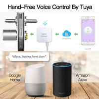 Cylindre intelligent de contrôle à distance, tuya, wi-fi, zigbee, application, contrôle à distance, standard européen