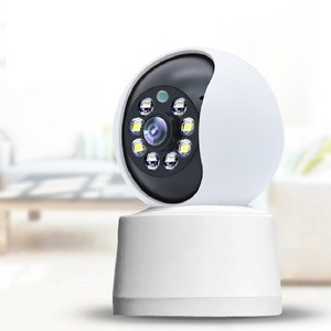 Cámara de seguridad interior para el hogar con rotación de 360 grados, videocámara inalámbrica de visión nocturna a todo Color, Mini cámara de vigilancia Wifi sin nube - Product Image 3