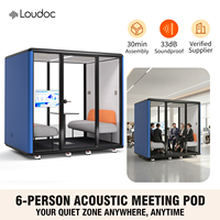 Cabine insonorisée mobile et amovible, bureau silencieux, cabine téléphonique, salle de piano, salle de batterie, salle de diffusion en direct, studio d'enregistrement