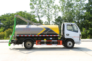 รถดูดสิ่งปฏิกูลดีเซลคุณภาพสูง Dongfeng 5000L ของจีน มาตรฐานไอเสียยูโร 6 ขายดีในแอฟริกา ขายตรงจากโรงงาน - Product Image 5